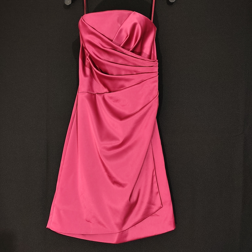 White House Black Market Fuchsia Mini Dress
